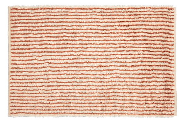 Ferm LIVING - Kami Knotted Rug 120x180 Off-white/Κόκκινο Καφέ ferm LIVING