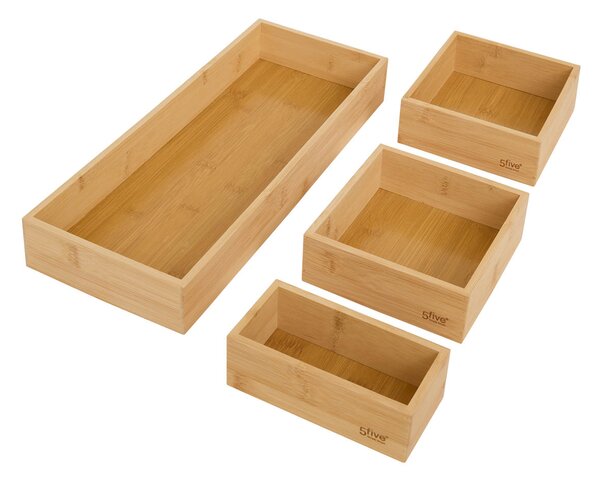 Θήκες Οργάνωσης (Σετ 4τμχ) F-V Bamboo 190245
