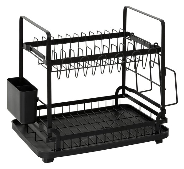Στραγγιστήρι Πιάτων Διώροφο (49.5x30x37) F-V Black 190250