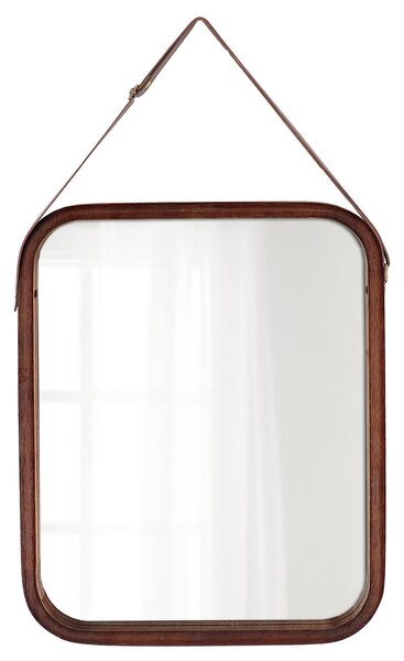 Διακοσμητικός Καθρέφτης Τοίχου (34x1.5x41.5) T-D Brown 8562160