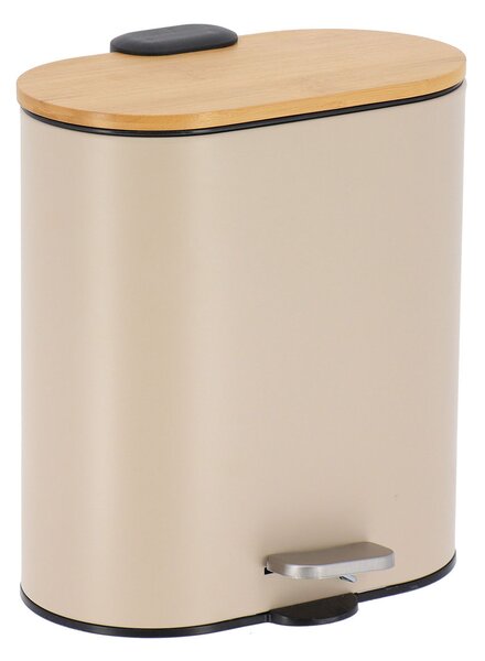 Κάδος Απορριμμάτων (25.5x20.2x28.5) T-D 5lt Beige 6555161