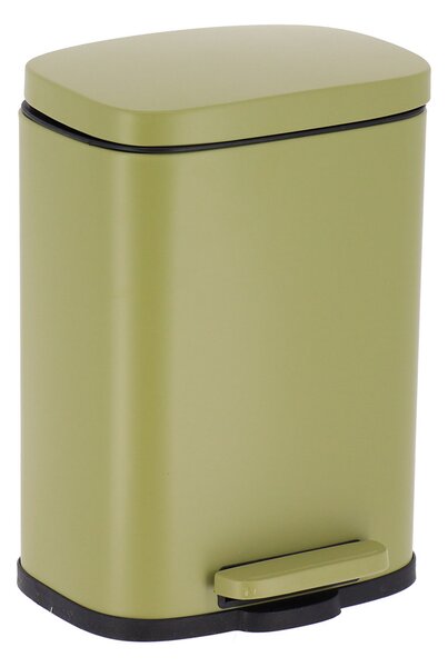 Κάδος Απορριμμάτων Μπάνιου (21x18.5x29.5) T-D 5lt Olive Green 65561401