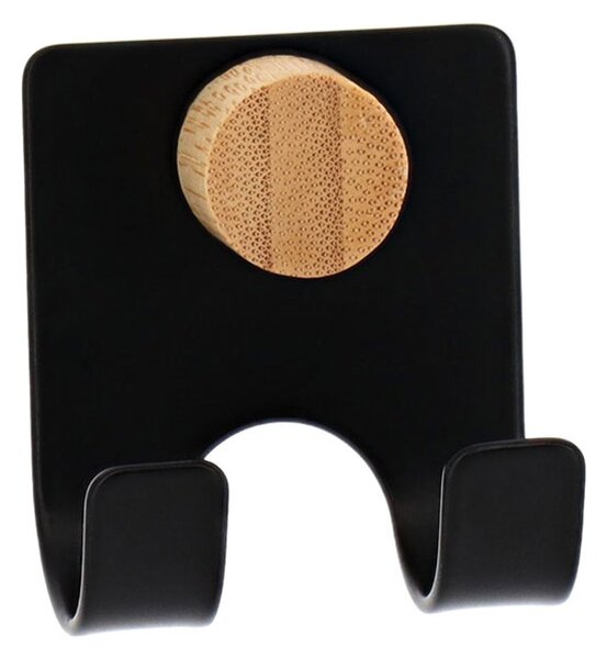 Κρεμαστράκι Αυτοκόλλητο (4.5x3x5) T-D Matt Black 91127103