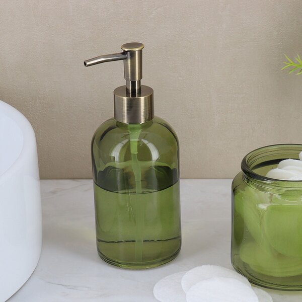 Dispenser Μπάνιου 410ml (Φ7.5x20.5) T-D Olive Green 621871401