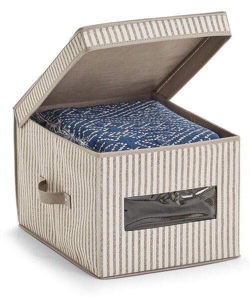Κουτί Αποθήκευσης (39.5x30x25) Z-L Stripes Beige 14644