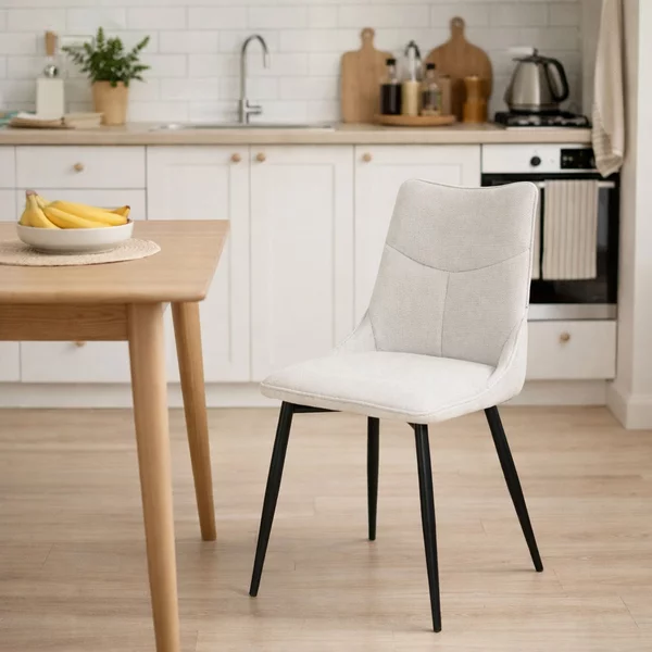 Καρέκλα Τραπεζαρίας (59x46x87) Spitishop Arctic White