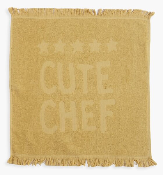 Πετσέτα Κουζίνας Φροτέ (50x50) Nef-Nef Homeware Cute Chef Yellow