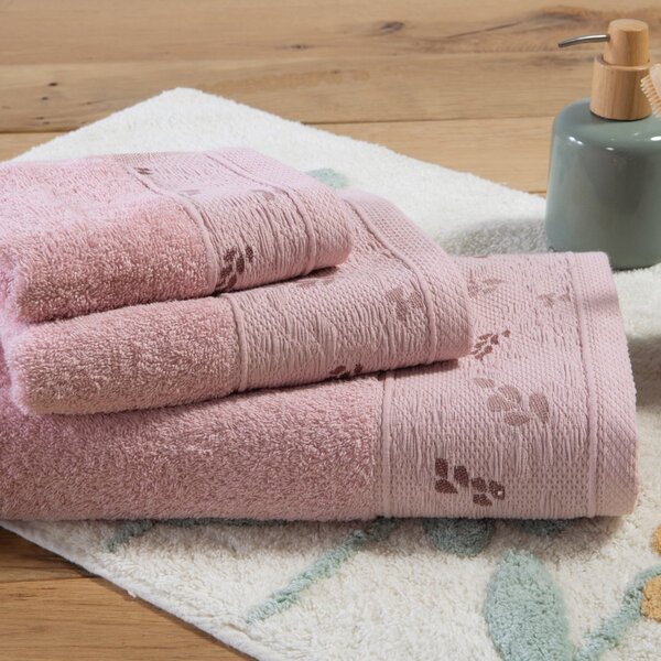 Πετσέτα Χεριών (30x50) Nef-Nef Homeware Sylia Pink 500gsm