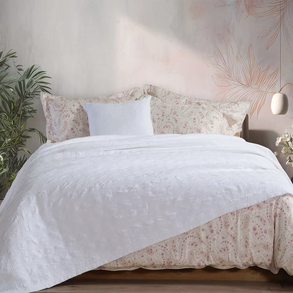 Κουβερτόριο Υπέρδιπλο (230x250) Nef-Nef Homeware Smart Charisma White