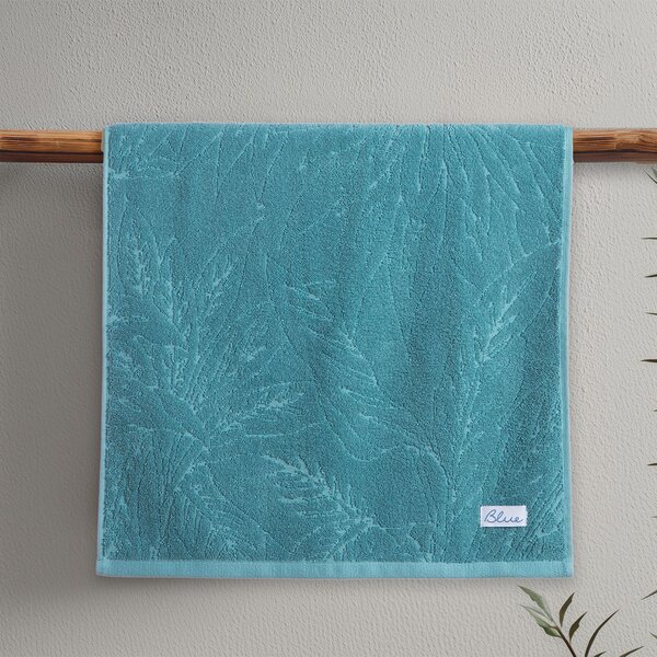Πετσέτα Προσώπου (50x90) Nef-Nef Homeware Blue Charisma Petrol 550gsm