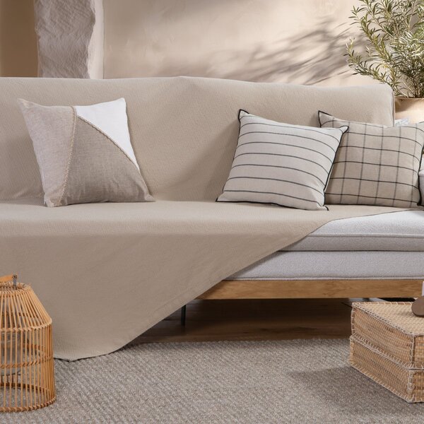 Ριχτάρι Πολυθρόνας (180x180) Nef-Nef Homeware Betty Beige