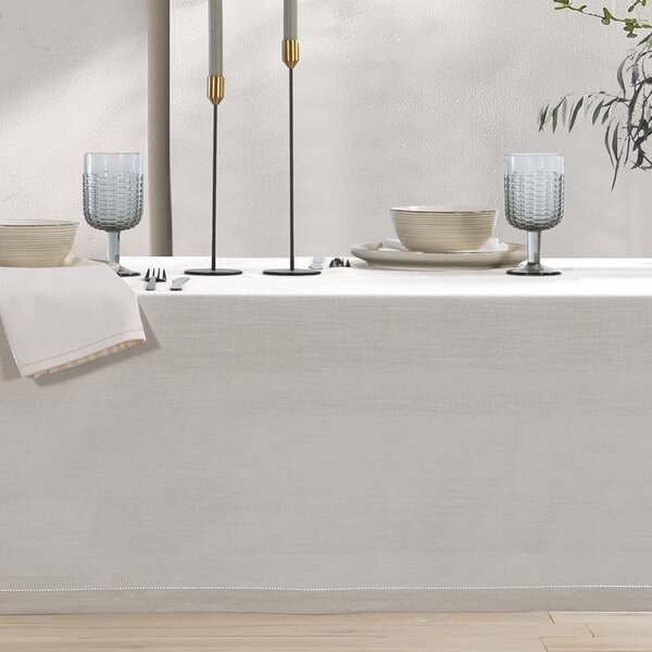 Τραπεζομάντηλο Ροτόντα (Φ180) Nef-Nef Homeware Steady Ecru