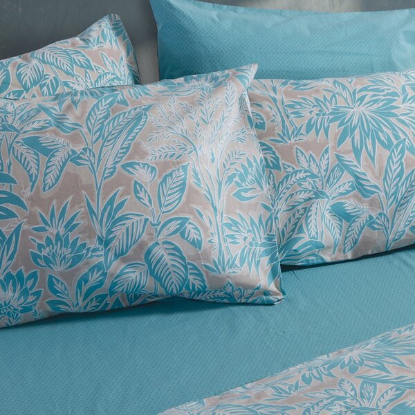 Μαξιλαροθήκη (52x72) Nef-Nef Homeware Blue Charisma Blue
