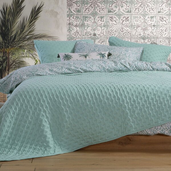 Κουβερλί Υπέρδιπλο (230x240) Nef-Nef Homeware Adelle Green