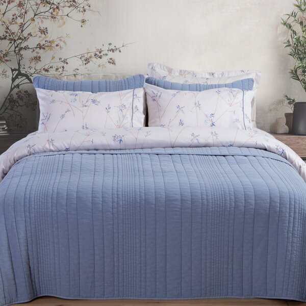 Κουβερλί Υπέρδιπλο (230x240) Nef-Nef Homeware Elements Ecstatic Blue