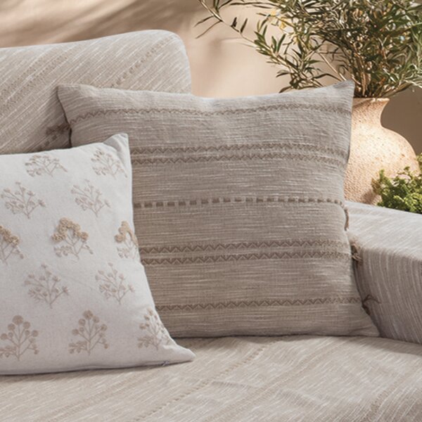 Διακοσμητικό Μαξιλάρι (45x45) Nef-Nef Homeware Bleeze Beige