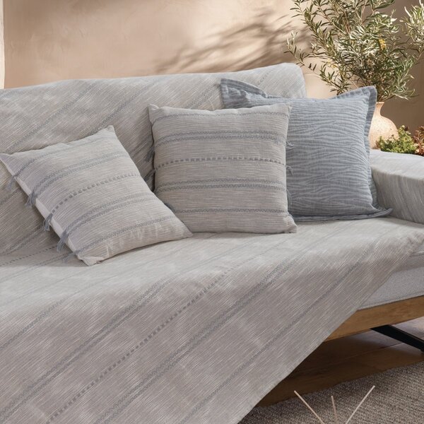 Ριχτάρι Πολυθρόνας (180x180) Nef-Nef Homeware Bleeze Grey