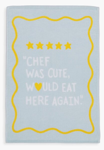 Πετσέτα Κουζίνας (40x60) Nef-Nef Homeware Chef Was Cute Cyan