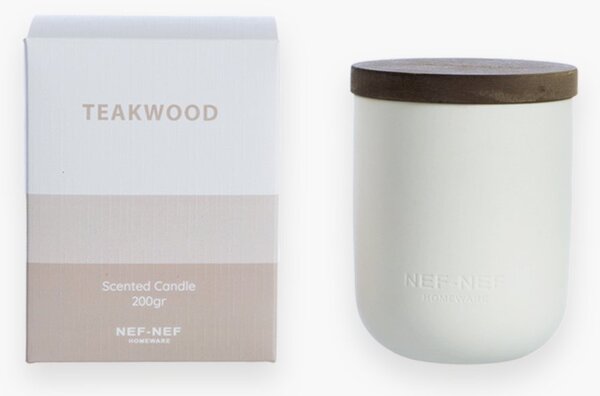 Κερί Αρωματικό 200ml Nef-Nef Homeware Teakood 26
