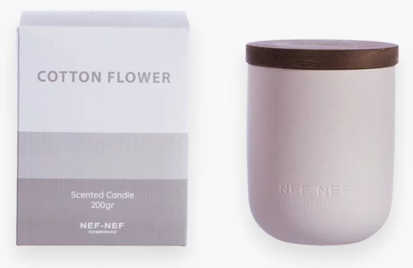 Κερί Αρωματικό 200ml Nef-Nef Homeware Cotton Flower