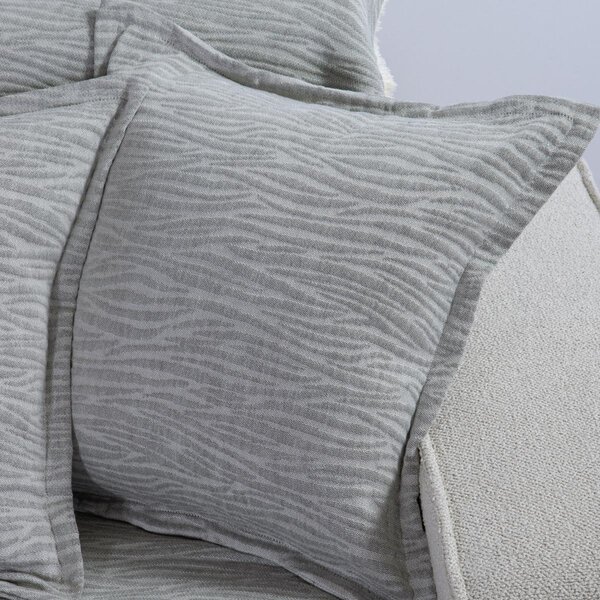 Διακοσμητικό Μαξιλάρι (50x50) Nef-Nef Homeware Zebra Grey