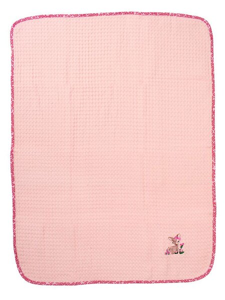 Κουβέρτα Πικέ Αγκαλιάς (80x110) Dimcol Deer 196 Pink