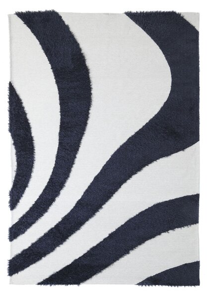 Χαλί All Season (140x200) Royal Carpet Toscana Branco Black/White