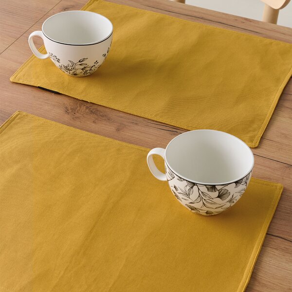 Σουπλά (Σετ 4τμχ) Kentia Loft Leilani 28 Ochre