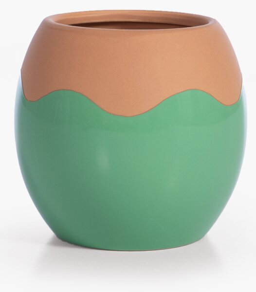 Διακοσμητικό Βάζο (Φ14x13) Nef-Nef Homeware Domain Green