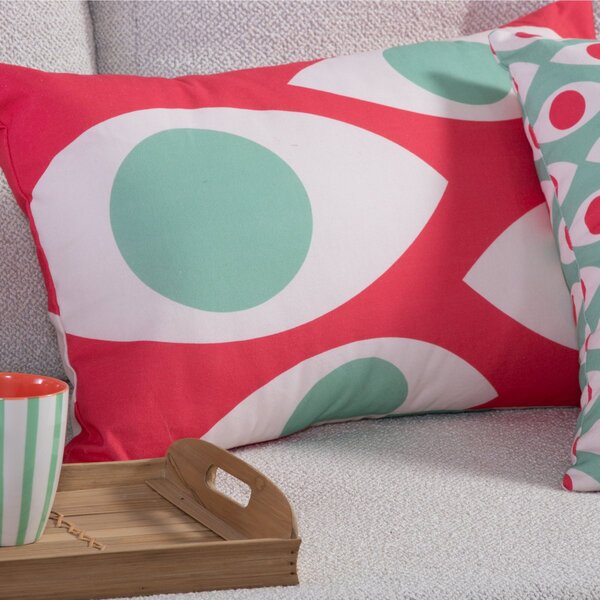 Διακοσμητική Μαξιλαροθήκη (55x35) Nef-Nef Homeware High Option Fuchsia