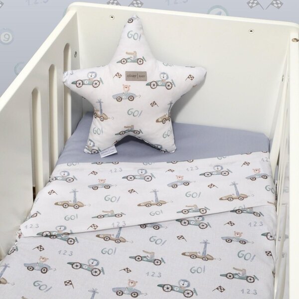 Σεντόνια Λίκνου (Σετ) Baby Oliver Design 421