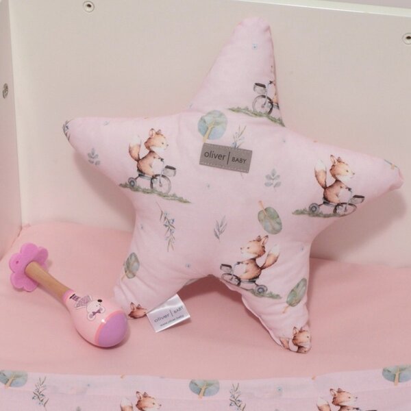 Διακοσμητικό Μαξιλάρι (37x37) Baby Oliver Αστέρι Design 426
