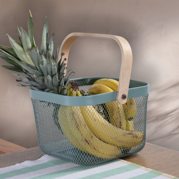 Καλάθι Ψωμιού (24x24x17) Nef-Nef Homeware Vista Green