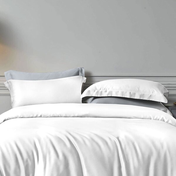 Ζεύγος Μαξιλαροθήκες Oxford (50x70) Rythmos Bamboo White