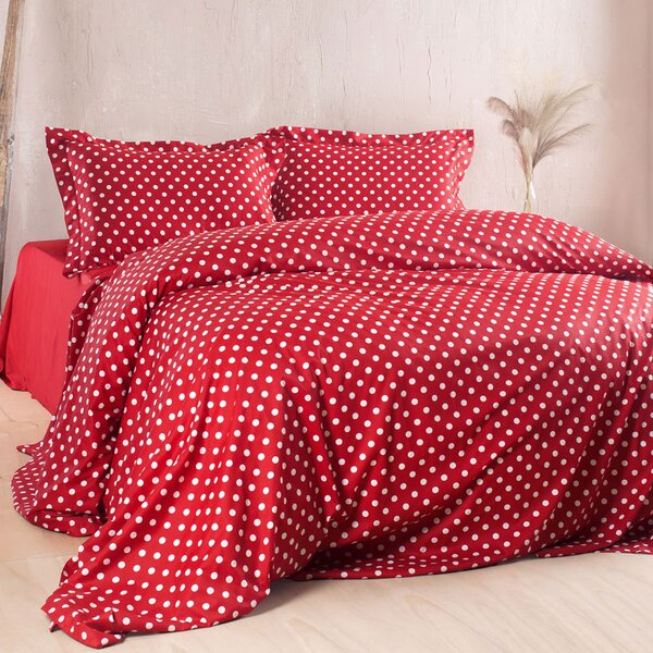 Σεντόνια Υπέρδιπλα (Σετ) Rythmos Coquette Red
