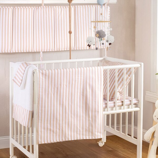 Σεντόνια Κούνιας (Σετ) Rythmos Baby Eloise Beige
