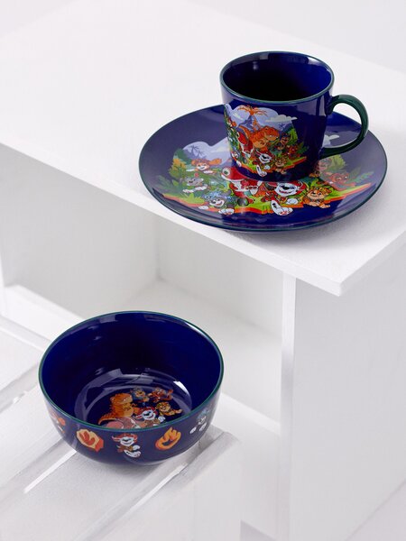 Sinsay - Κεραμικό μπολ με θέμα PAW Patrol και δεινόσαυρους - πολυχρωμο