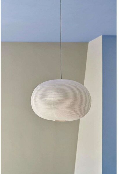 HAY Αμπαζούρ Paper Shade Ellipse, 70 εκ. – χωρίς σετ καλωδίων, Λευκό, Σαλόνι / τραπεζαρία, Χαρτί / χαρτόνι, Σκανδιναβικό