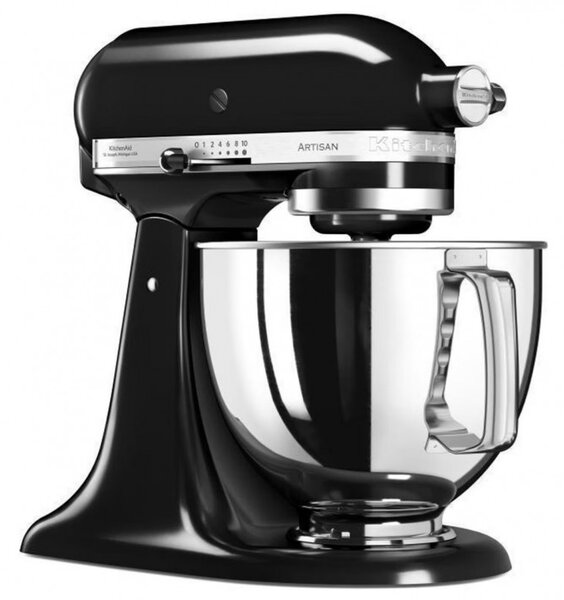 Πλανητικό mixer Artisan Elegance KitchenAid 5KSM175PSEOB, 300 W, 4,8 l, Direct drive, 10 ταχύτητες, Onyx Black