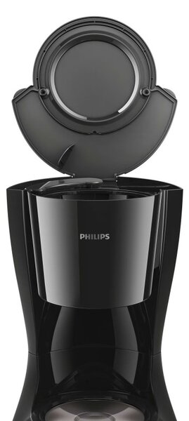 Καφετιέρα Philips HD7461-20-BL, 1000W, 1,2 L, Aroma Twister, Ένδειξη στάθμης νερού, Χρονοδιακόπτης, Μαύρο