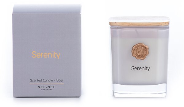 Αρωματικο Κερι Serenity 180Gr Nef-Nef Homeware