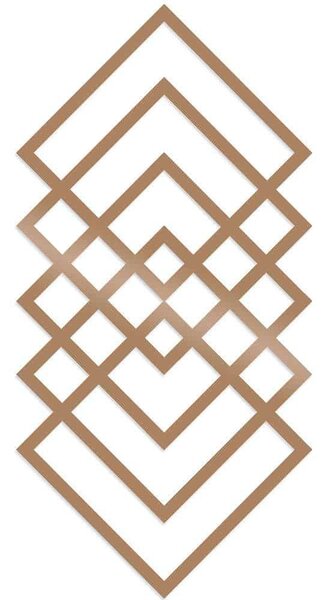 Διακοσμητικό Τοίχου Geometry 891TNL1493 30x60cm Copper Wallity