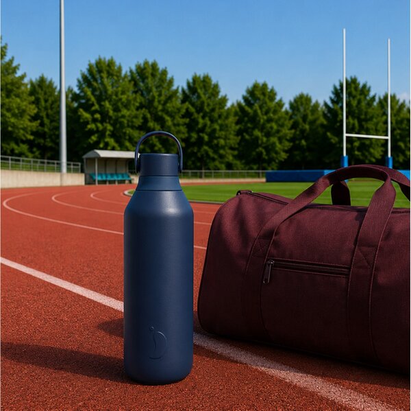 Μπουκάλι Θερμός Series 3 Chilly's με χωρητικότητα 500ml και διατήρηση θερμοκρασίας 14h ζεστό / 36h κρύο - Astral Navy Blue