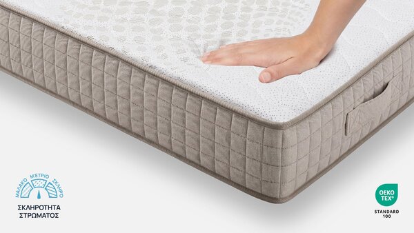 Στρώμα Sleepy, Exclusive Hybrid Cool Gel, 82x190x22, Μέτριο