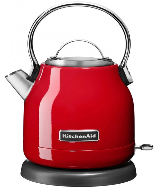 Ηλεκτρικός βραστήρας KitchenAid 5KEK1222EER, 2200 W, 1,25 l, Φίλτρο κατά των αλάτων, Αυτόματο κλείσιμο, Empire red