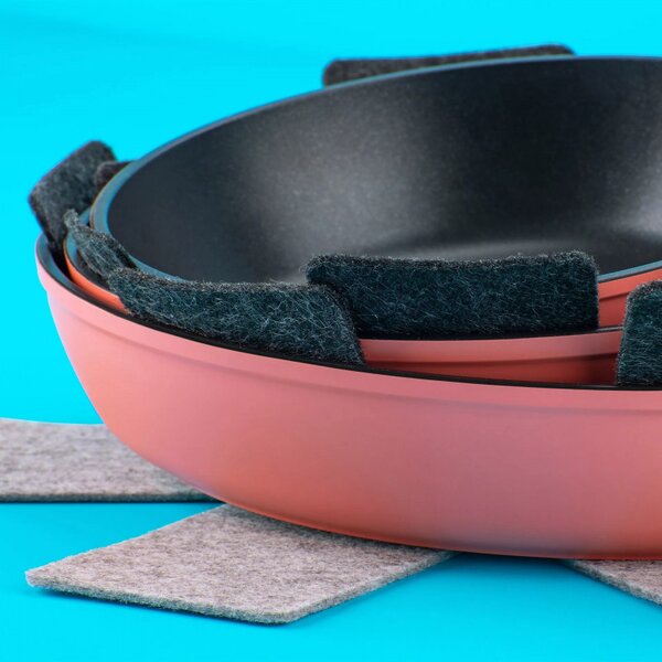 Προστατευτικά ταψιού 3 τμχ Tasty Modern Cookware 678978, 3 μεγέθη, Μαύρο/Γκρι