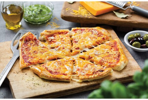 Αξεσουάρ φριτέζας Pizza XXL Philips HD9953/00, Πίτσα έως 26 cm σε 8 λεπτά, Ατσάλι, Μαύρο