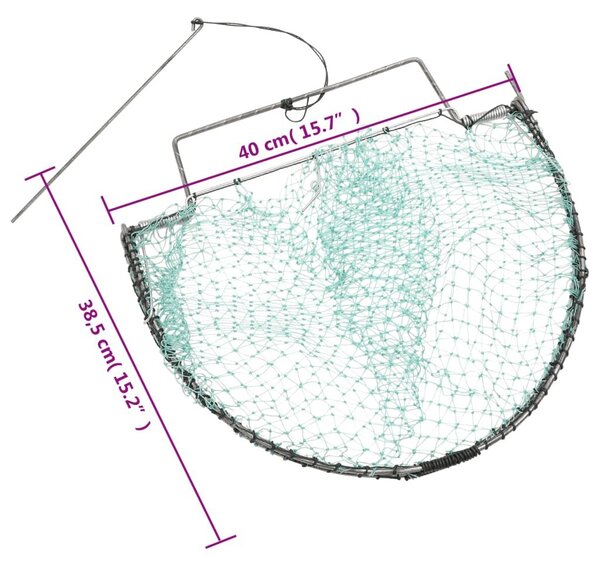 Παγίδα Πουλιών Πράσινη 40 εκ. από Ατσάλι