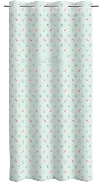 Παιδική Κουρτίνα (160x240) Με Τρουκς Saint Clair Rosie Mint