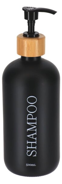 Dispenser Για Σαμπουάν 500ml (Φ7.5x21.5) T-D Matt Black 62180103
